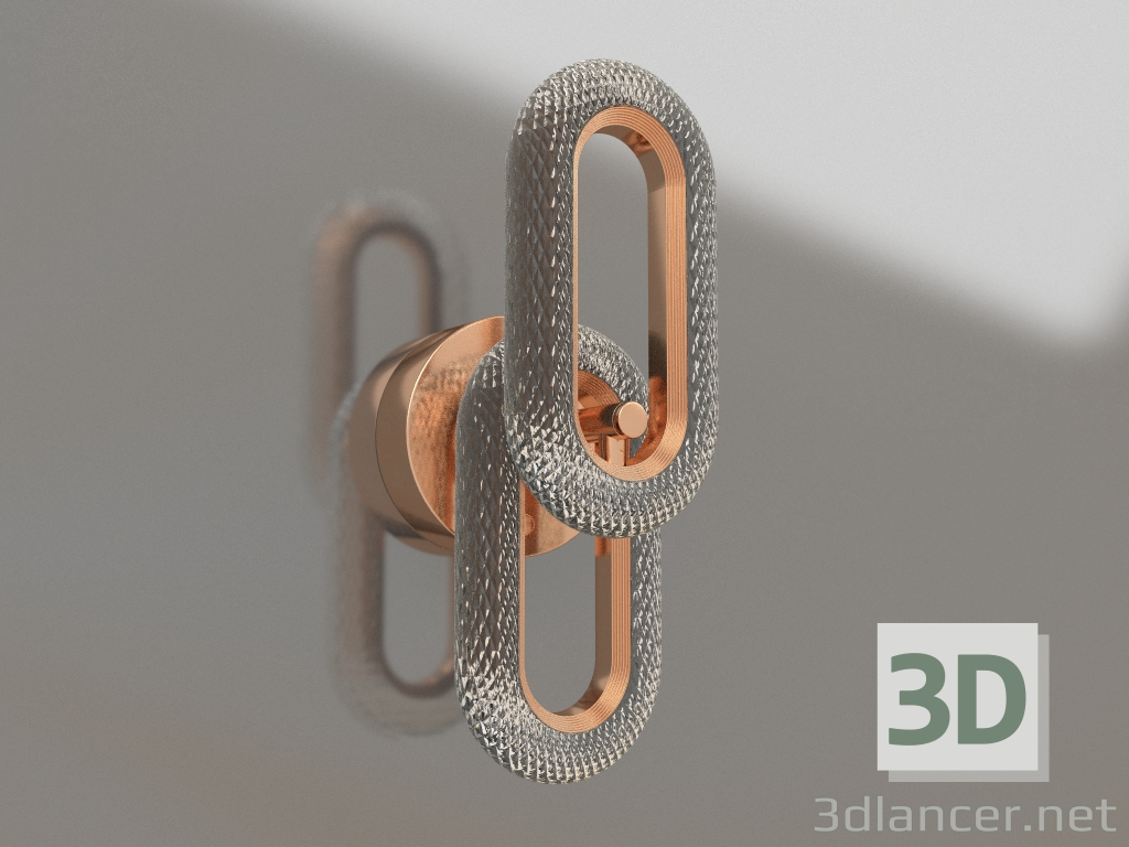 3d model Sconce Viar gold (08057-2.33) - preview