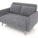 3D Modell Schlafsofa Cardiff (dunkelgrau) - Vorschau