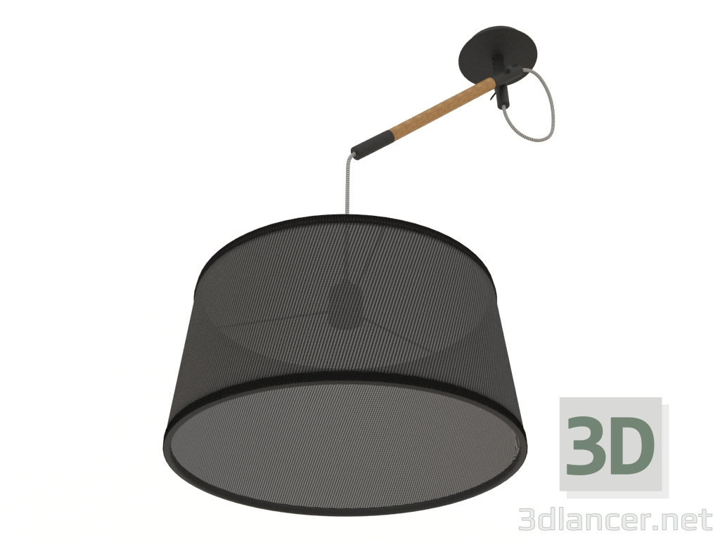 3D Modell Pendelleuchte (4929) - Vorschau