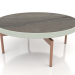 3d model Round coffee table Ø90x36 (Cement gray, DEKTON Radium) - preview