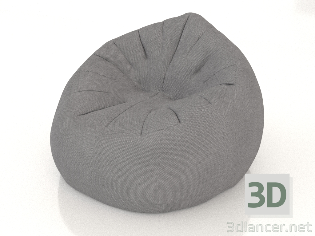 3D Modell Pouf Mad (Geflecht 3025) - Vorschau