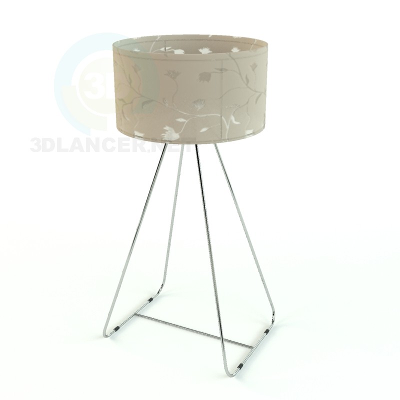 3d model floor lamp - preview