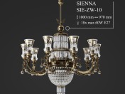 Candelabro KUTEK SIENNA SIE-ZW-10