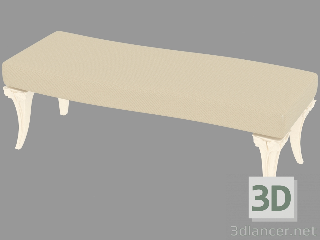 3d model banqueta PATODC - vista previa