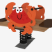 Modelo 3d Cadeira de balanço de parque infantil Crab (6122) - preview