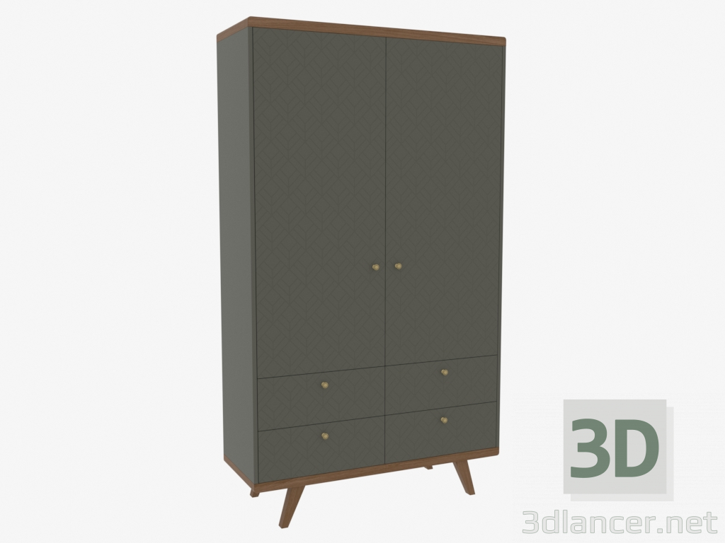 3d model Armario THIMON v2 con cajones (IDC0351011123) - vista previa