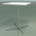 3d model Square table 5508, 5528 (H 74 - 59x59 cm, White, LU1) - preview