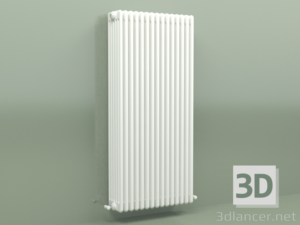 modèle 3D Radiateur TESI 6 (H 1500 15EL, Standard blanc) - preview