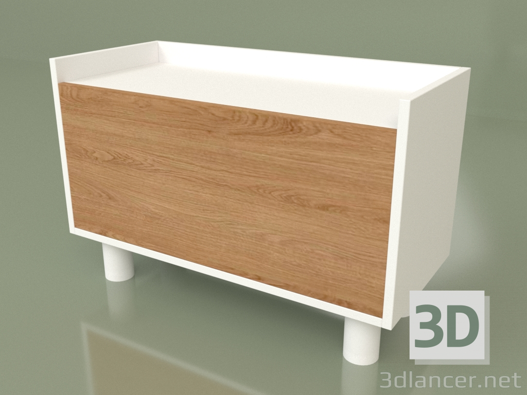 3D Modell Schuhbank (30411) - Vorschau