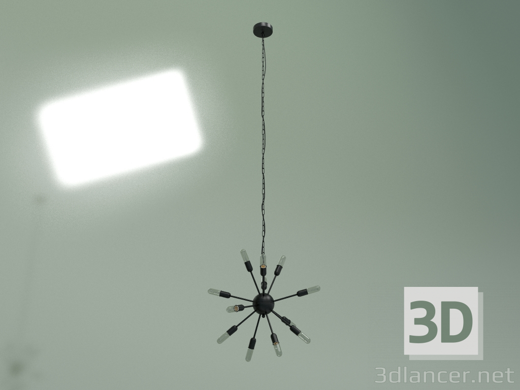 modello 3D Lampada a sospensione Molecule Lighting 12 luci - anteprima