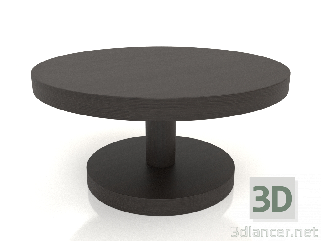 Modelo 3d Mesa de centro JT 022 (D=700x350, madeira castanho escuro) - preview