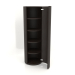 3d model Cabinet (with open door) TM 09 (D=503х1510, wood brown dark) - preview