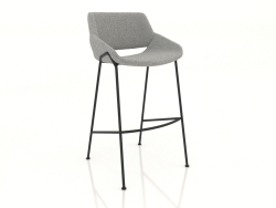 Bar stool with high legs