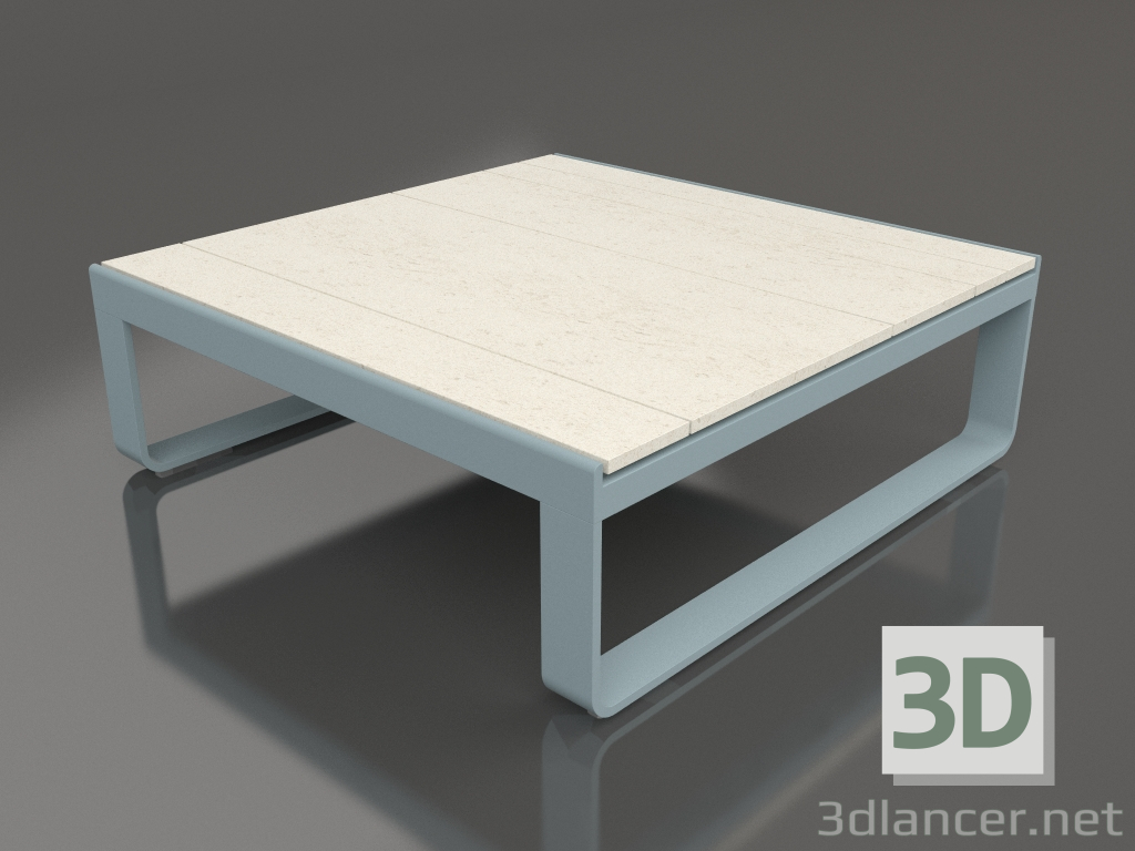 Modelo 3d Mesa de centro 90 (DEKTON Danae, Azul cinza) - preview