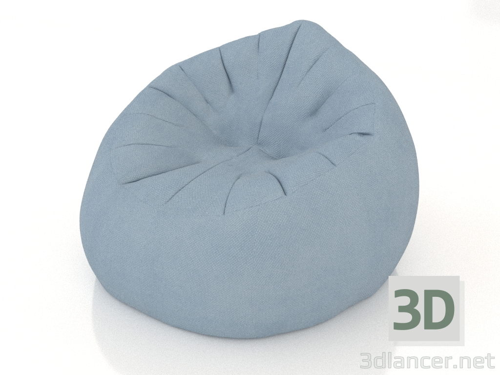 modèle 3D Pouf Mad (tresse 3027) - preview