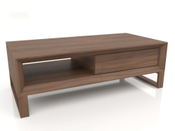 Журнальный столик, отделка шпон ореха F (120x59x40 см)