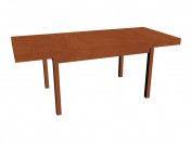 Folding table (unfolded)