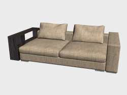 Sofa Infiniti LUX (with shelves, 248x124)