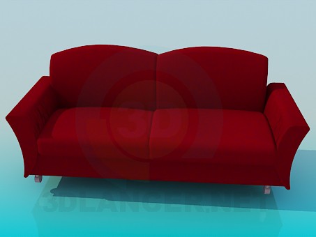 3d model Sofa - preview