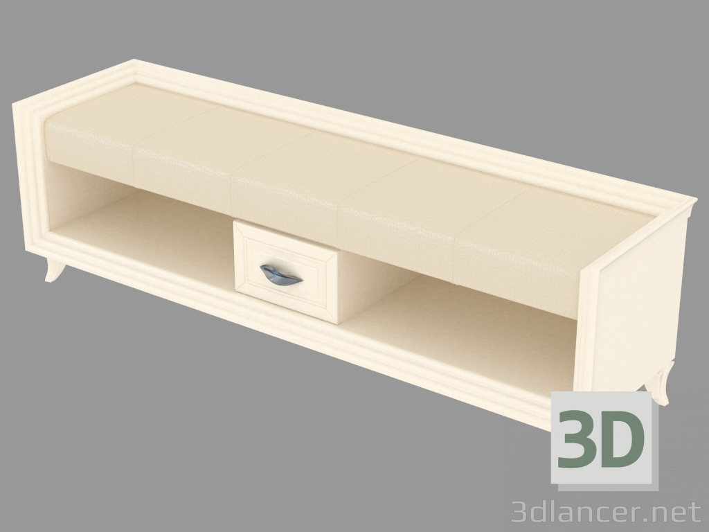 3d model banqueta PATODP - vista previa