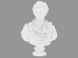 Marble sculpture Octavianus Augustus