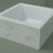 3d model Lavabo sobre encimera (01R111101, Carrara M01, L 36, P 36, H 16 cm) - vista previa