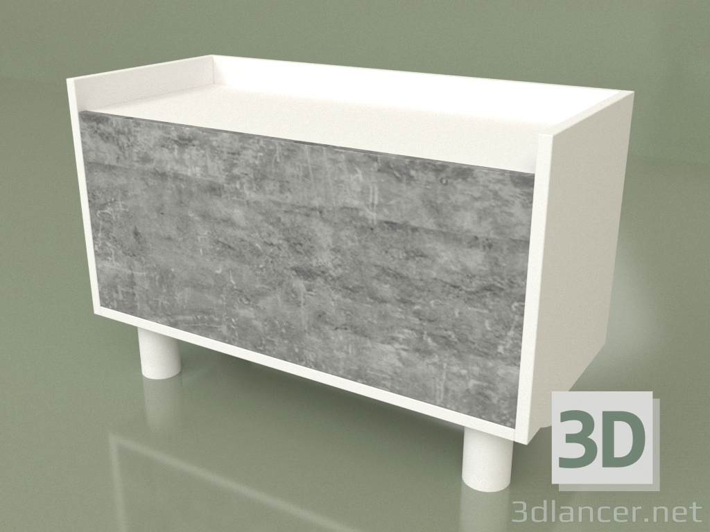 Modelo 3d Banco para sapatos (30412) - preview