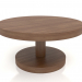 3d model Coffee table JT 022 (D=700x350, wood brown light) - preview