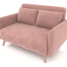 3d model Sofa bed Cardiff (coral melange) - preview