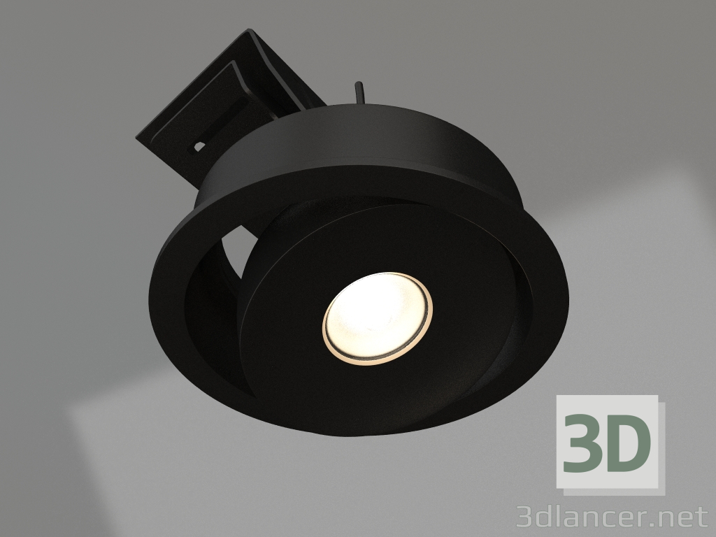 3d model Lamp CL-SIMPLE-R78-9W Day4000 (BK, 45 deg) - preview