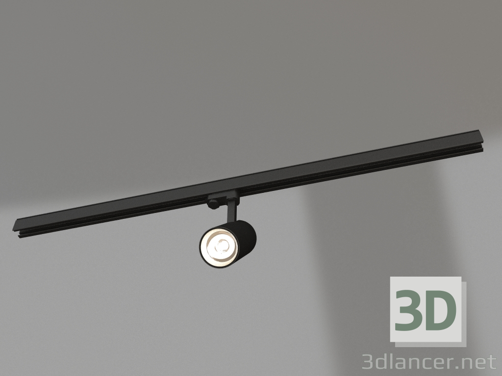 3d model Lamp LGD-GERA-4TR-R74-20W Day4000 (BK, 24 deg, 230V, DALI) - preview