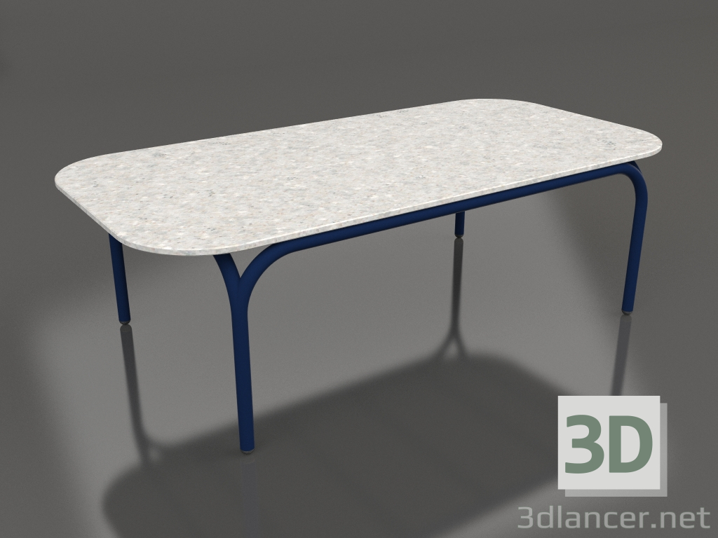 3d модель Кофейный стол (Night blue, DEKTON Sirocco) – превью