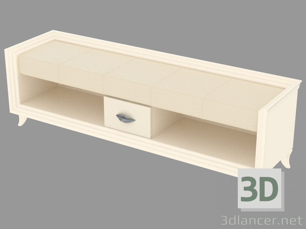 modello 3D banquette PATODPF - anteprima