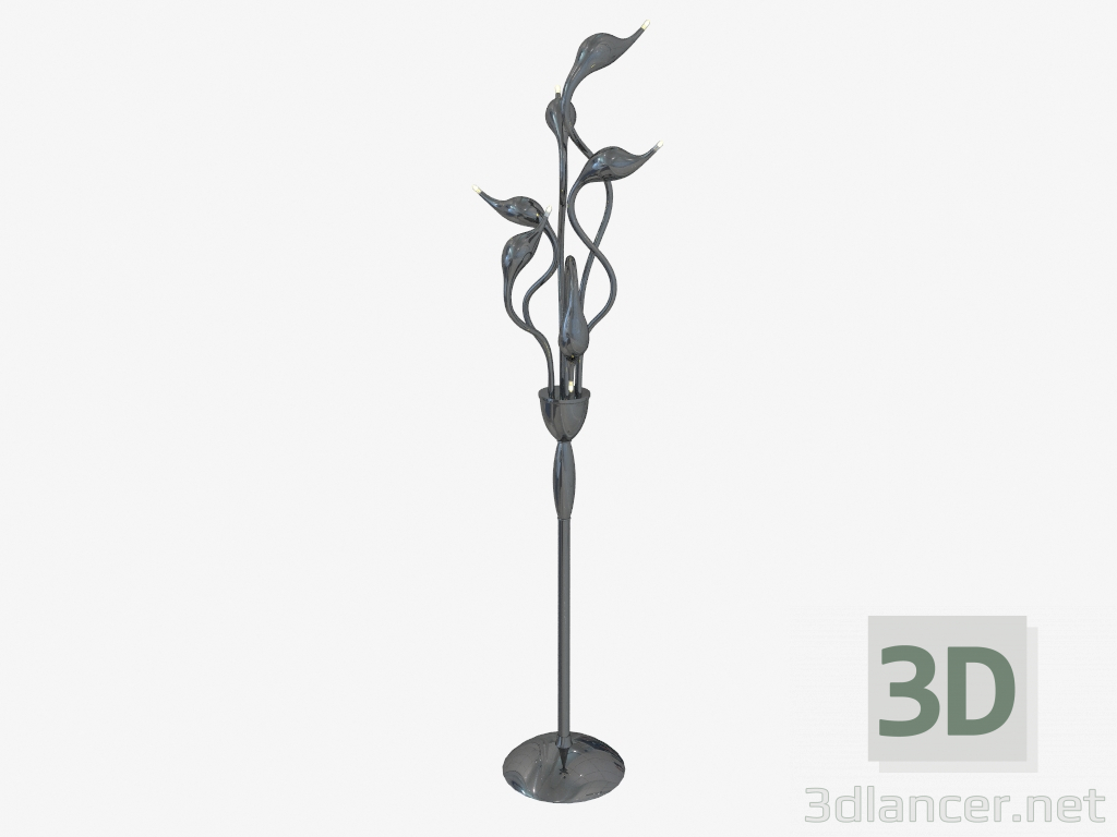 3d model Floor lamp Cigno Collo (751767) - preview