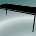 Modelo 3d Mesa retangular Base 190x80 cm (Preto, Contraplacado, Preto) - preview