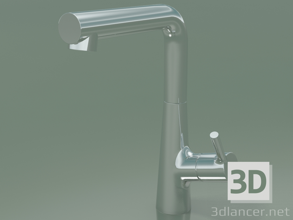 Modelo 3d Misturador monocomando de lavatório 210 (72105000) - preview