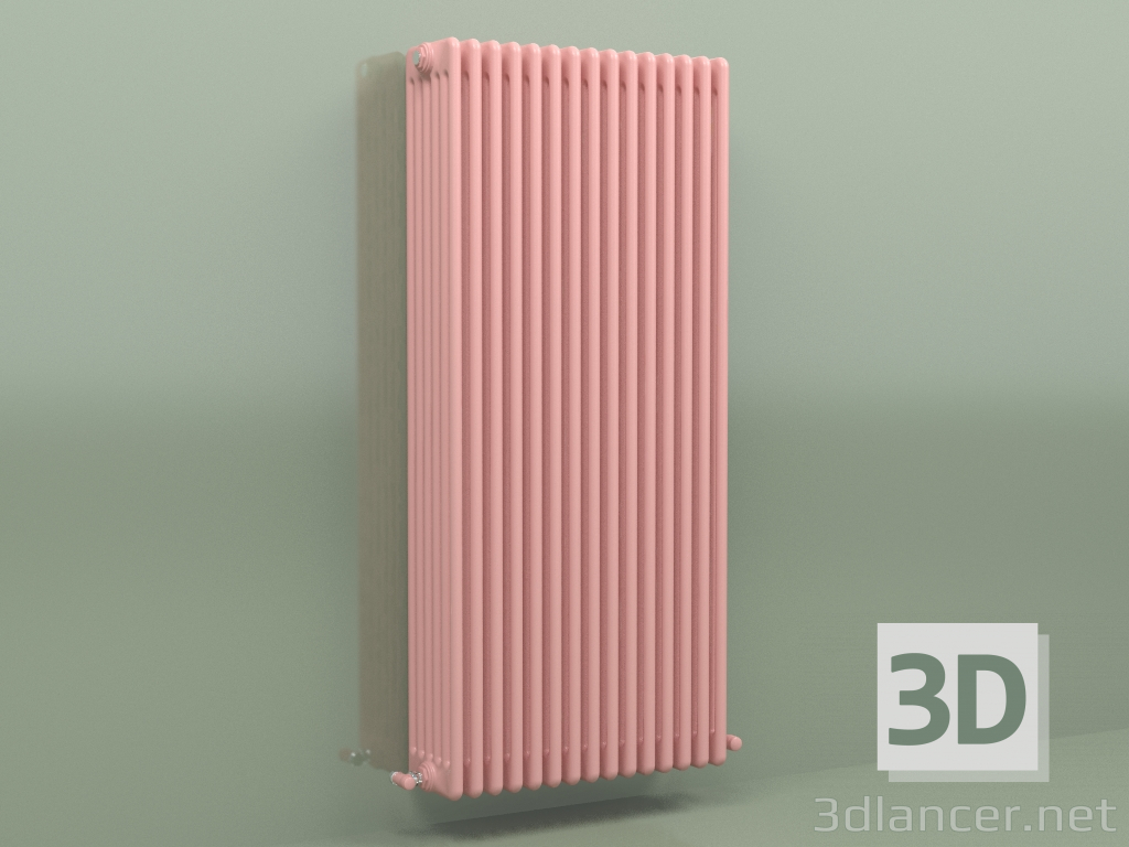 3d model Radiator TESI 6 (H 1500 15EL, Pink - RAL 3015) - preview