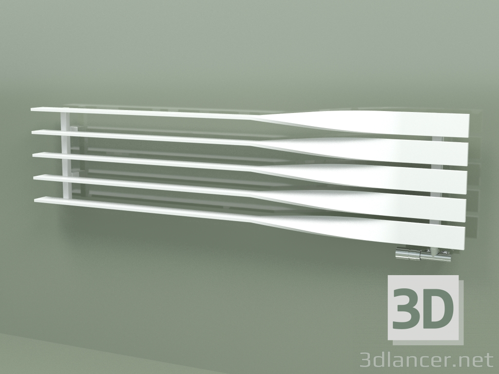 3d model Barra de toalla con calefacción Cyklon H (WGCYH041160-O8, 410х1600 mm) - vista previa