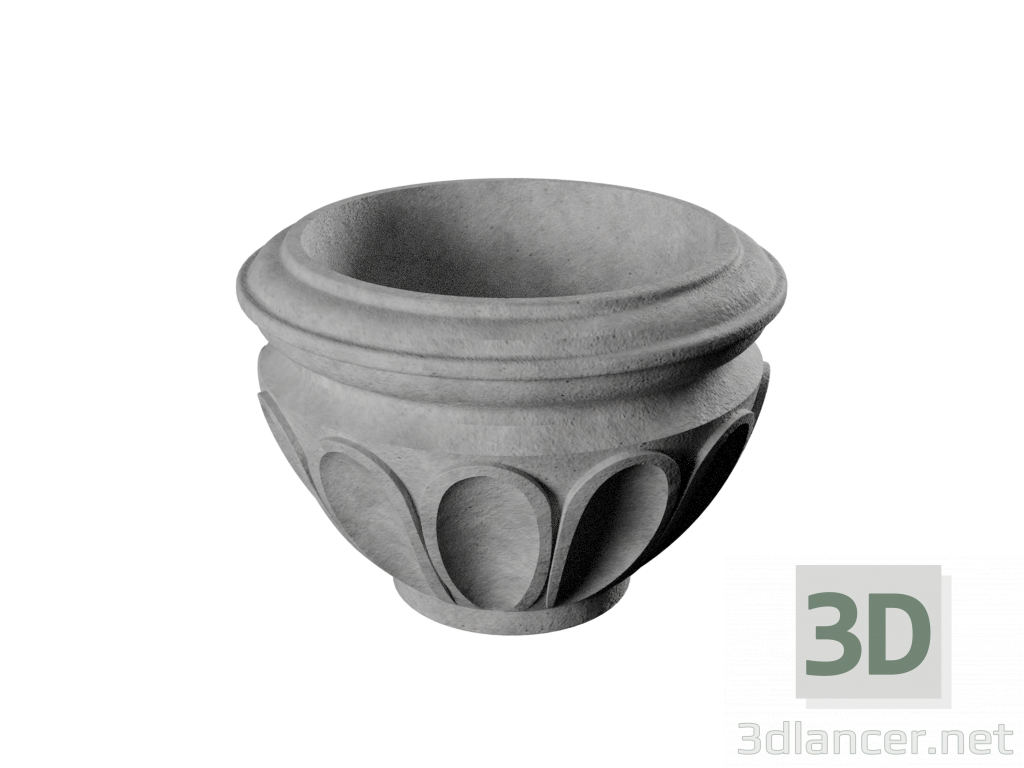 3d model Vase - preview