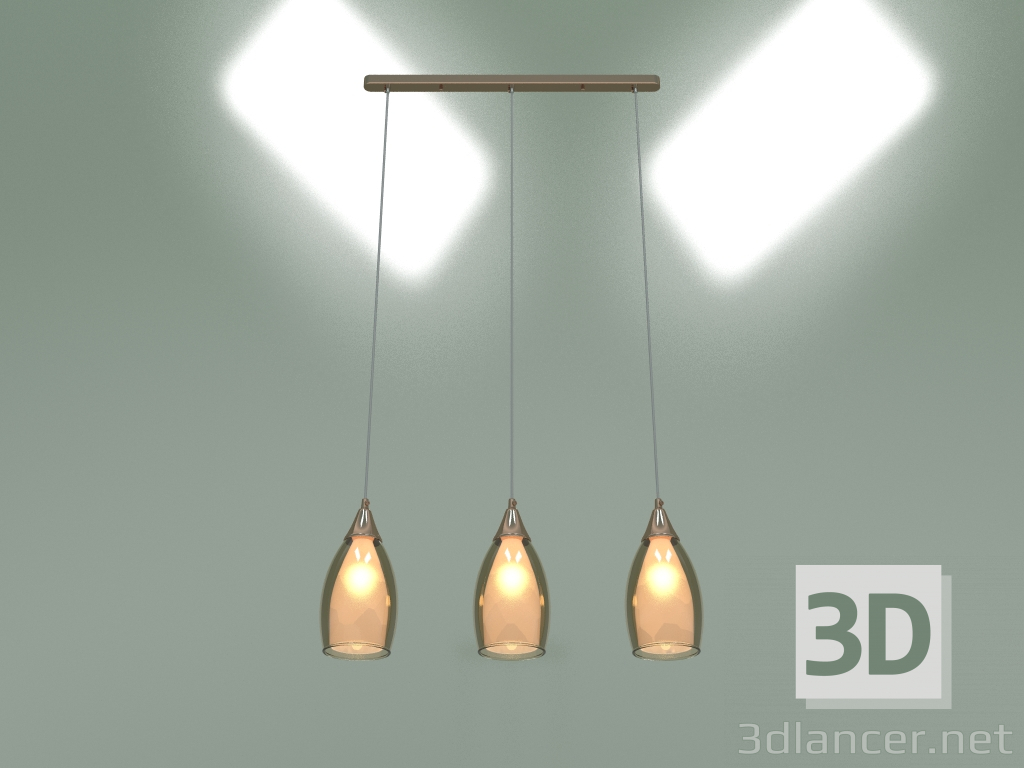 Modelo 3d Luminária pendente Cosmic 50285-3 (ouro) - preview