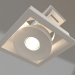 3d model Lamp CL-SIMPLE-S80x80-9W Warm3000 (WH, 45 °) - preview