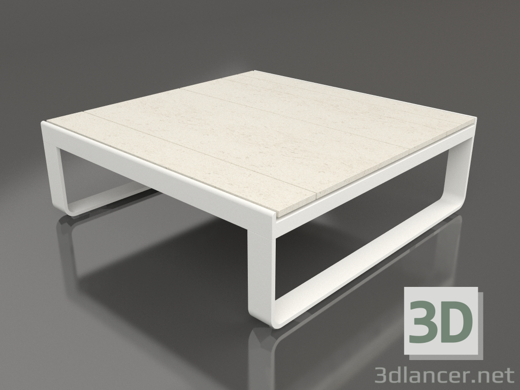 3d model Mesa de centro 90 (DEKTON Danae, gris ágata) - vista previa