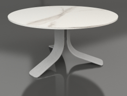 Table basse Ø80 (Gris agate, DEKTON Aura)