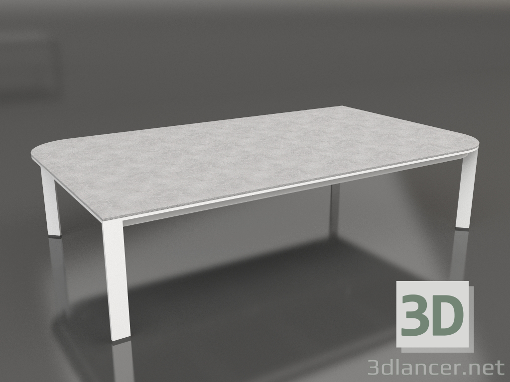 modèle 3D Table basse 150 (Blanc) - preview