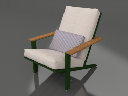 Fauteuil lounge club (Vert bouteille)