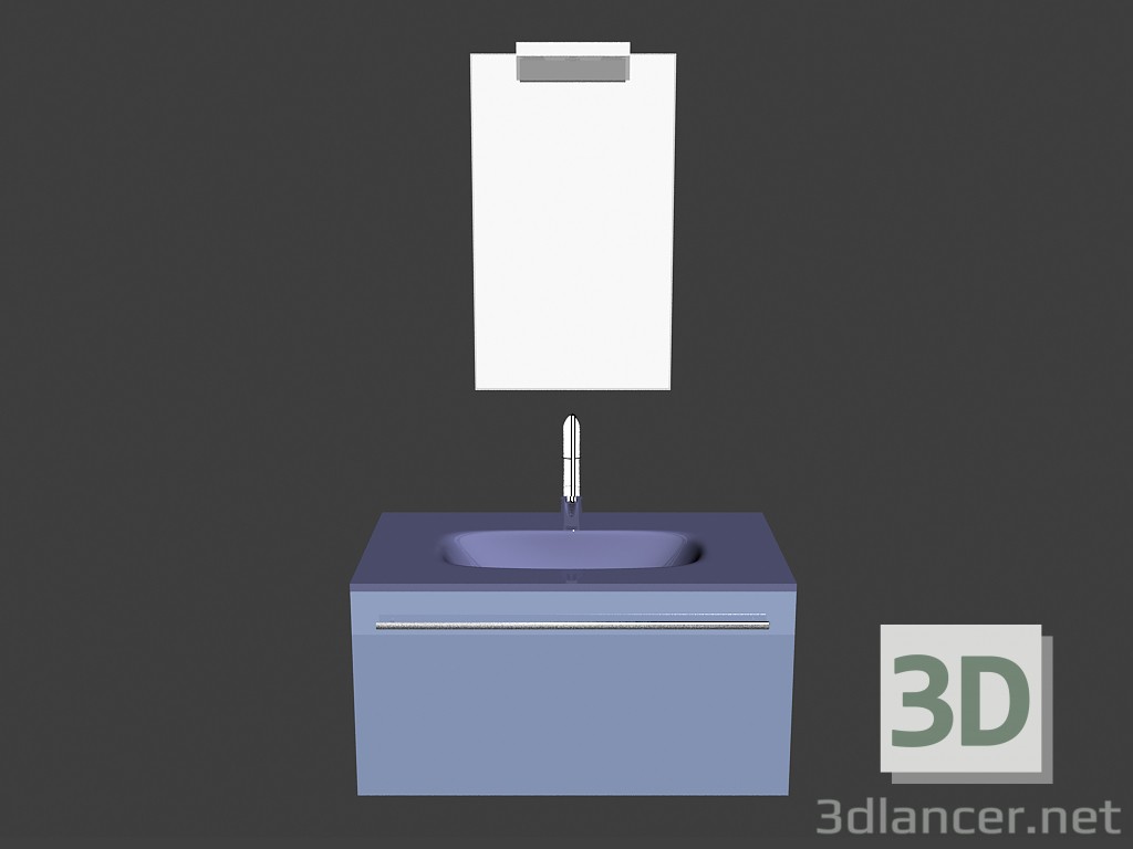 3D Modell Modulares System für Bad (Lied) (22) - Vorschau