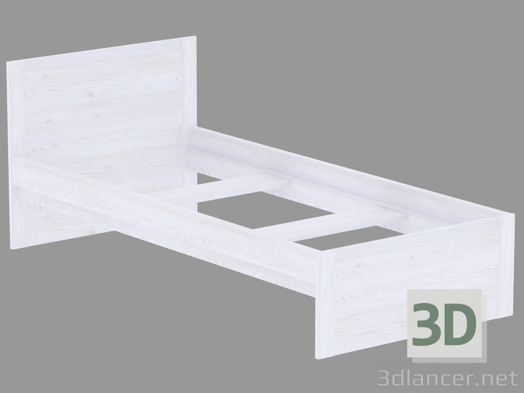 3D Modell Bett (TYP LLOZ01) - Vorschau