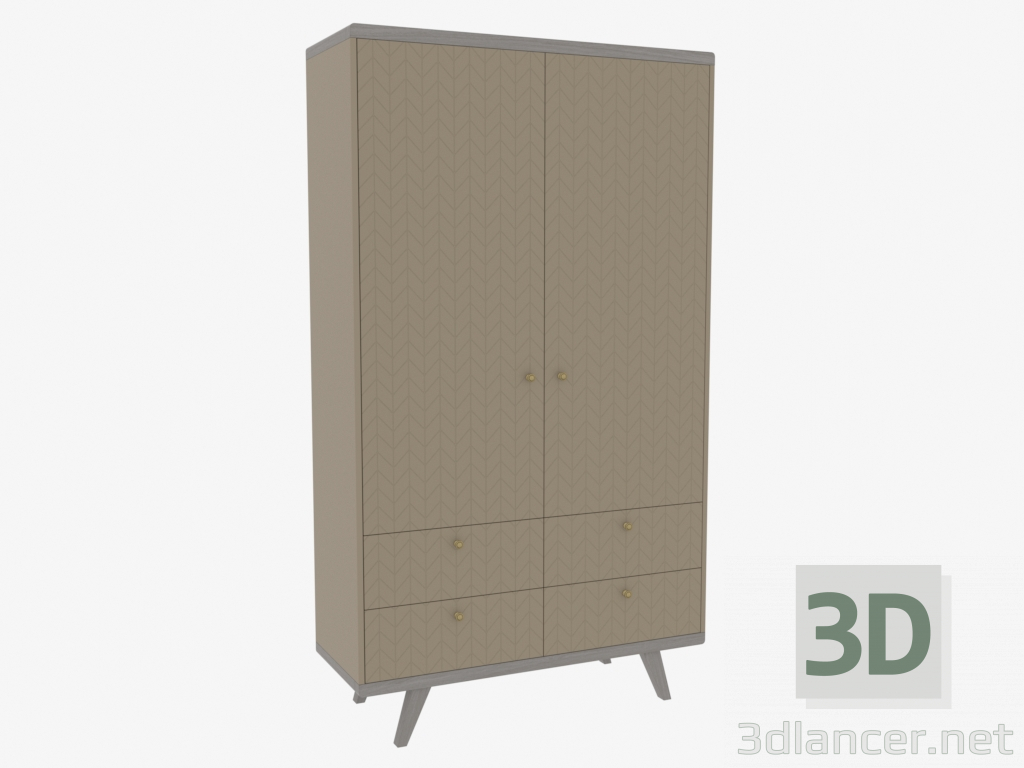 3D Modell THIMON v2 Schrank mit Schubladen (IDC035004110) - Vorschau