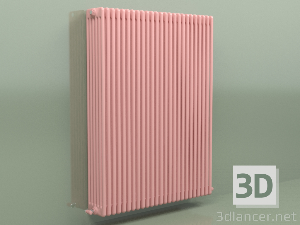 3d model Radiador TESI 6 (H 1500 25EL, Rosa - RAL 3015) - vista previa