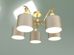 Lampadario a soffitto 60070-5 (oro perla)